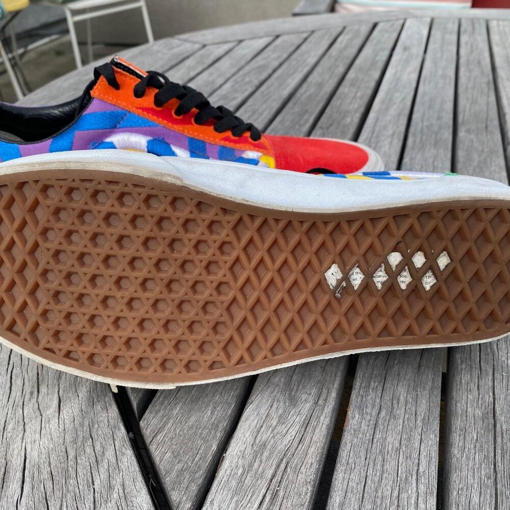 Vans Old Skool Statement Multi-Colorblock Skate S… - image 4